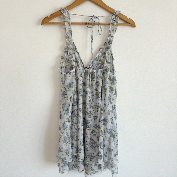 Rumored Secret Garden Floral Mini Dress - Picture 2 of 9